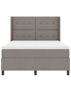 Letto a molle con materasso Talpa 160 x 200 cm Tessuto 2