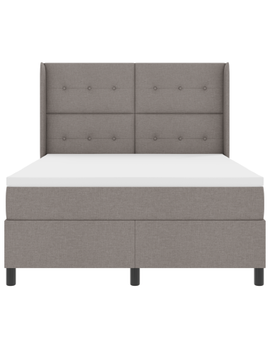 Letto a Sorgente LED con materasso Talpa 160 x 200 cm Tessuto