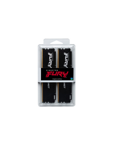 Kingston Technology FURY Beast 16 GB 6000 MT/s DDR5 CL36 DIMM (Kit da 2) Black EXPO