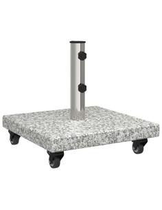 Base per ombrellone Grigio 45 x 45 x 45 cm Granito 2