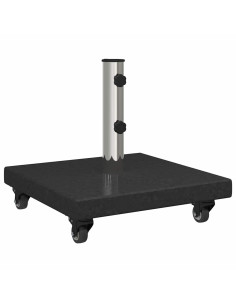 Base per ombrellone Nero 45 x 45 x 45 cm Granito 2