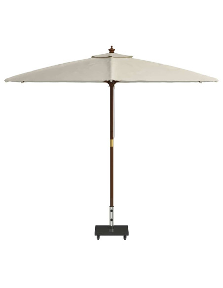 Base per ombrellone Nero 45 x 45 x 45 cm Granito