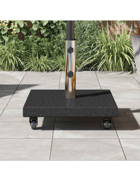 Base per ombrellone Nero 45 x 45 x 45 cm Granito