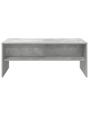 Tavolino da salotto Grigio cemento 100 x 50 x 40 cm