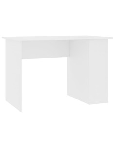 Scrivania Bianca 110x60x73 cm in Legno Multistrato 2