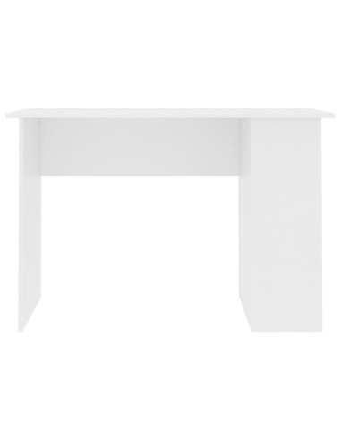 Scrivania Bianca 110x60x73 cm in Legno Multistrato