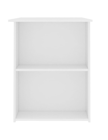 Scrivania Bianca 110x60x73 cm in Legno Multistrato