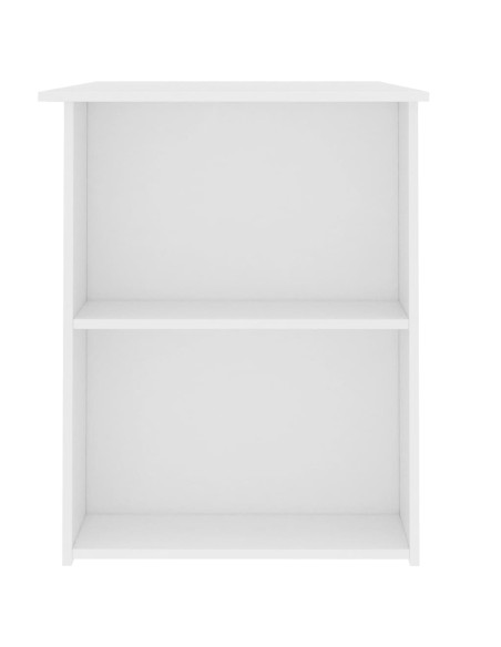 Scrivania Bianca 110x60x73 cm in Legno Multistrato