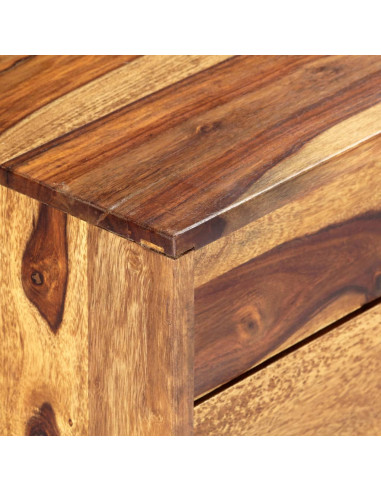Credenza 118x30x60 cm in Legno Massello di Acacia