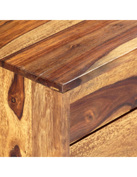 Credenza 118x30x60 cm in Legno Massello di Acacia