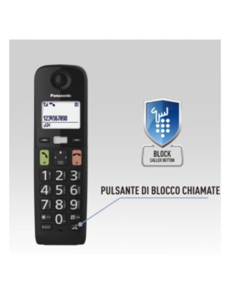 CORDLESS TGU130 TASTI GRANDI SEGRET