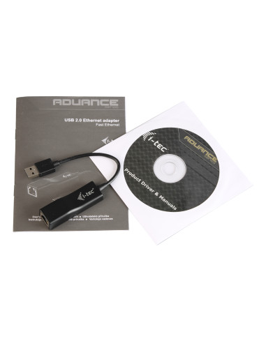 i-tec Advance U2LAN scheda di rete e adattatore Ethernet 100 Mbit/s