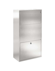 Cassetta per pacchi con archiviazione Argento 44 x 22 x 82 cm 2