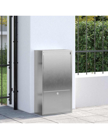 Cassetta per pacchi con archiviazione Argento 44 x 22 x 82 cm