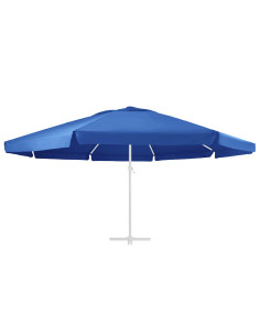 Telo di Ricambio per Ombrellone Azzurro 610 cm 2