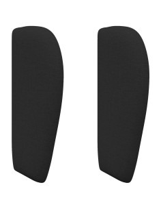 Orecchia della Testata Nero 40 x 23 x 6 cm Tessuto 2