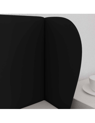 Orecchia della Testata Nero 40 x 23 x 6 cm PVC
