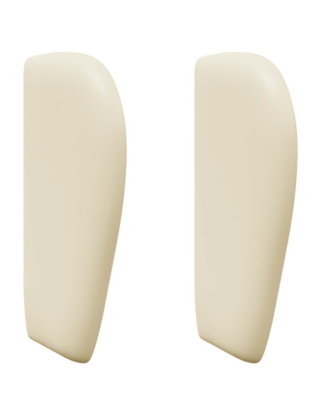 Orecchia della Testata Crema 40 x 23 x 6 cm PVC