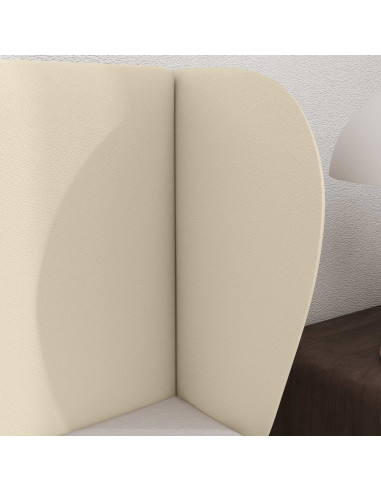 Orecchia della Testata Crema 40 x 23 x 6 cm PVC