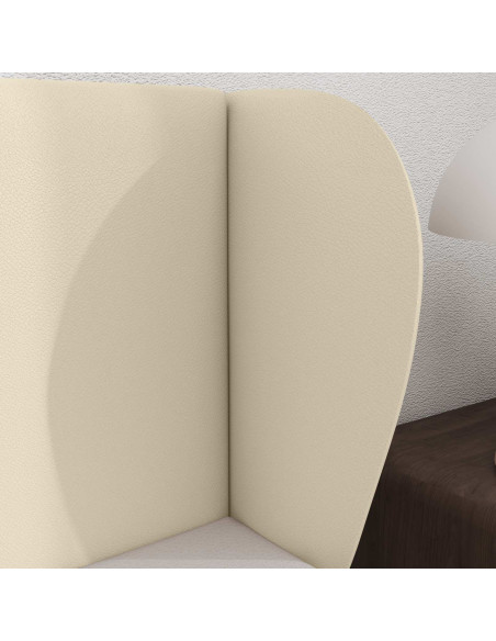 Orecchia della Testata Crema 40 x 23 x 6 cm PVC