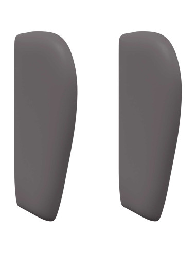 Orecchia della Testata Grigio Sfumato 40 x 23 x 6 cm PVC