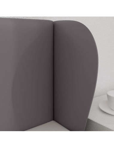 Orecchia della Testata Grigio Sfumato 40 x 23 x 6 cm PVC