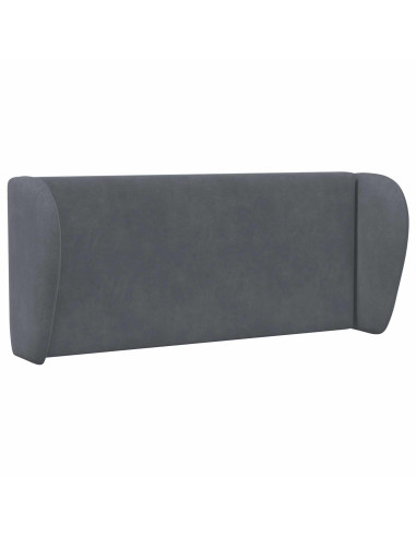 Orecchia della Testata Grigio Sfumato 40 x 23 x 6 cm Velluto