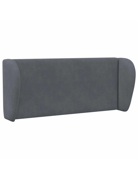 Orecchia della Testata Grigio Sfumato 40 x 23 x 6 cm Velluto