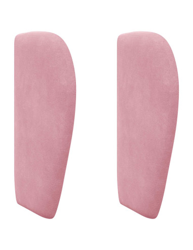 Orecchia della Testata Rosa 40 x 23 x 6 cm Velluto