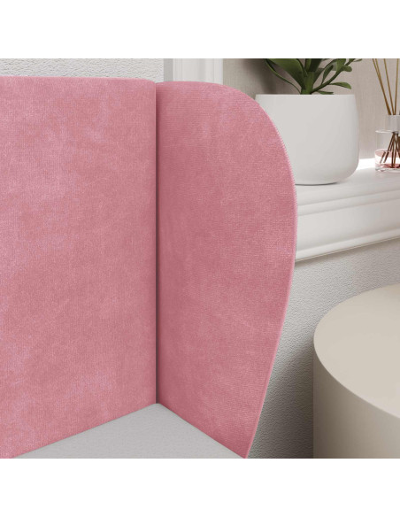 Orecchia della Testata Rosa 40 x 23 x 6 cm Velluto