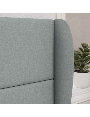 Orecchia della Testata Grigio chiaro 80 x 23 x 6 cm Tessuto