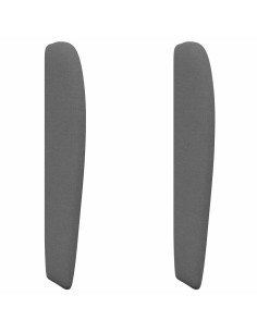 Orecchia della Testata Grigio Sfumato 80 x 23 x 6 cm Tessuto 2