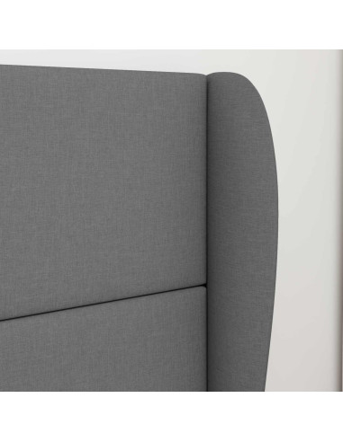 Orecchia della Testata Grigio Sfumato 80 x 23 x 6 cm Tessuto