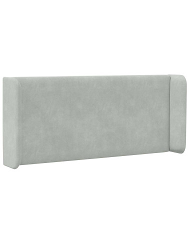 Orecchia della Testata Grigio chiaro 40,5 x 40,5 x 4 cm Velluto