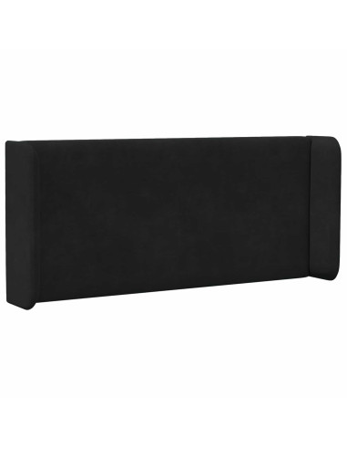 Orecchia della Testata Nero 40,5 x 40,5 x 4 cm Velluto