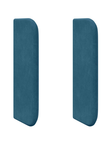 Orecchia della Testata Blu 40,5 x 40,5 x 4 cm Velluto