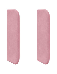 Orecchia della Testata Rosa 40,5 x 40,5 x 4 cm Velluto 2
