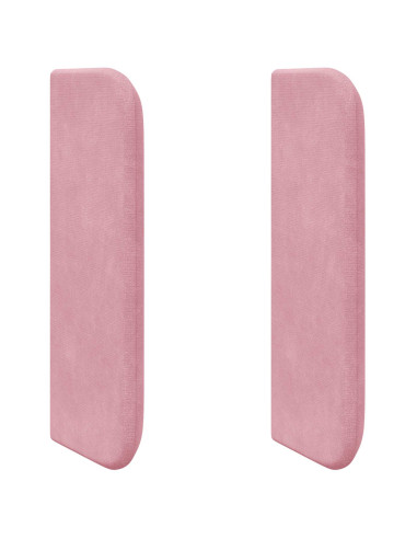 Orecchia della Testata Rosa 40,5 x 40,5 x 4 cm Velluto