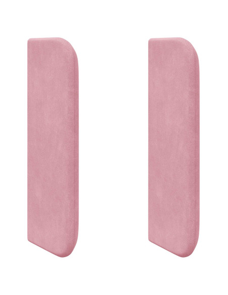 Orecchia della Testata Rosa 40,5 x 40,5 x 4 cm Velluto
