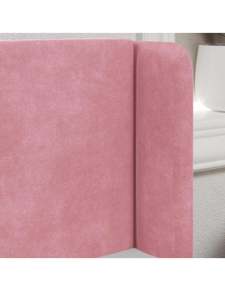 Orecchia della Testata Rosa 40,5 x 40,5 x 4 cm Velluto