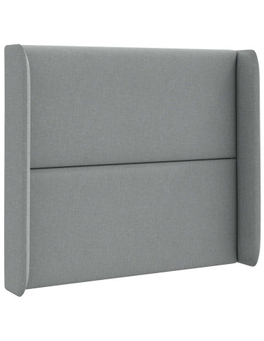 Orecchia della Testata Grigio chiaro 80 x 16 x 4 cm Tessuto