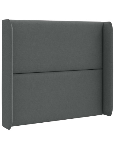 Orecchia della Testata Grigio 80 x 16 x 4 cm Tessuto