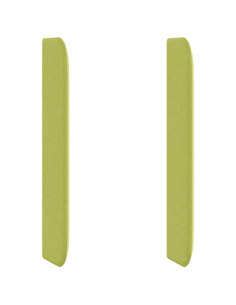 Orecchia della Testata Grigio 80 x 16 x 4 cm Tessuto 2