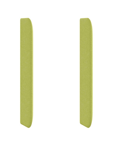Orecchia della Testata Grigio 80 x 16 x 4 cm Tessuto