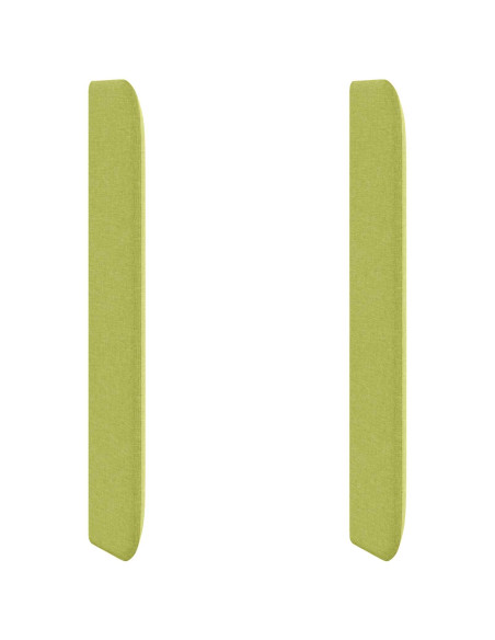 Orecchia della Testata Grigio 80 x 16 x 4 cm Tessuto