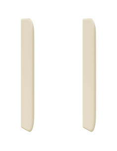 Orecchia della Testata Crema 80 x 16 x 4 cm PVC 2