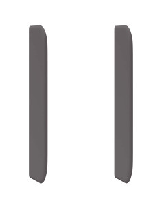 Orecchia della Testata Grigio 80 x 16 x 4 cm PVC 2