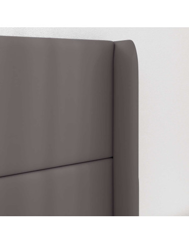 Orecchia della Testata Grigio 80 x 16 x 4 cm PVC