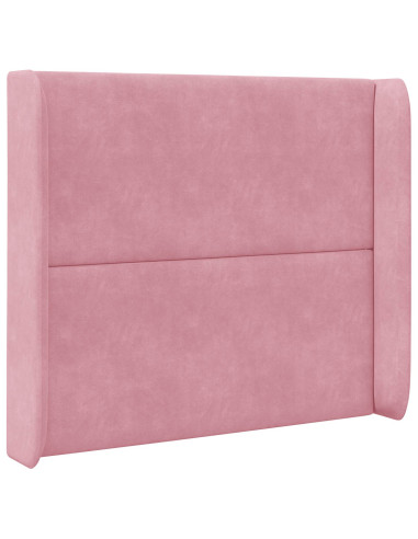 Orecchia della Testata Rosa 80 x 16 x 4 cm Velluto
