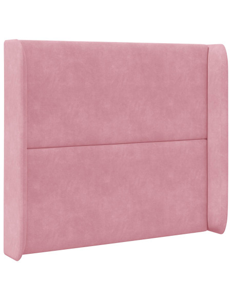 Orecchia della Testata Rosa 80 x 16 x 4 cm Velluto